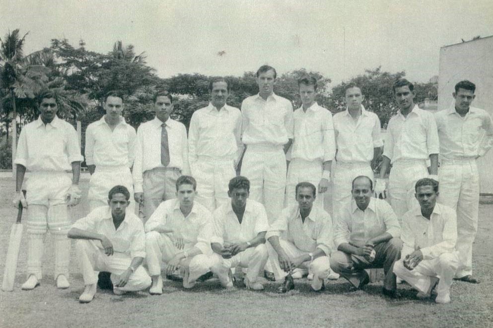 Bangalore prior to the game against the Mysore State Association XI