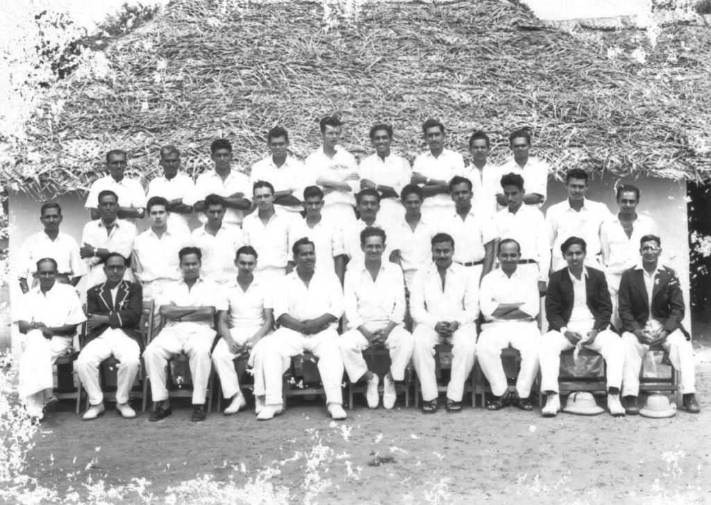 Colts versus the Maharajah of Puddukottai’s XI